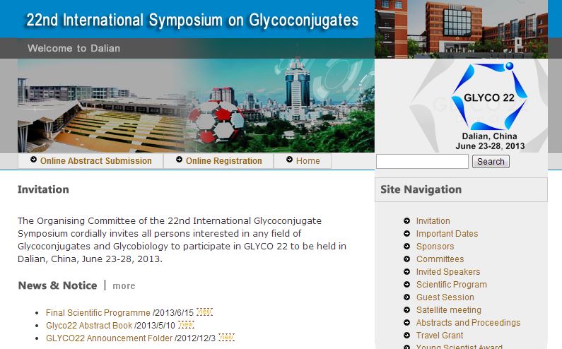 Glycoconjugate Symposium